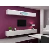 Cama Wohnzimmer-Schrankset VIGO 12 weiß/weiß glänzend