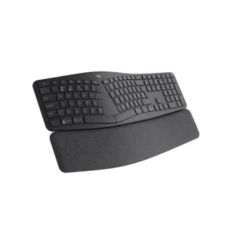 Logitech ERGO K860 Split Tastatur for Business - Tastatur - kabellos - Bluetooth LE - QWERTY - GB - Graphit (920-010351)