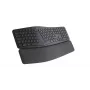 Logitech ERGO K860 Split Tastatur for Business - Tastatur - kabellos - Bluetooth LE - QWERTY - GB - Graphit (920-010351)
