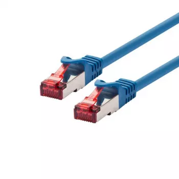 Netzwerkkabel LOGON Cat6 SSTP/PIMF 15 m RJ-45 auf RJ-45 Blau