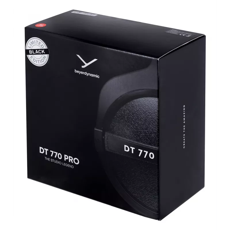 Beyerdynamic DT 770 Pro 80 Ω Schwarz Limited Edition - geschlossene Studio-Kopfhörer