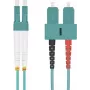 LWL-Patchkabel helos 50/125µm OM3 LC auf SC 15,0 m