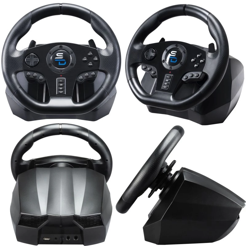 Lenkrad + Pedale Subsonic GS850-X Schwarz 270° Rotation USB