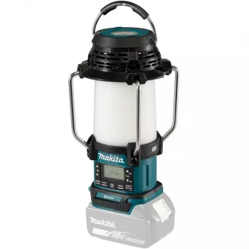 Makita DMR056 Radio Tragbar Analog & Digital Schwarz, Blau