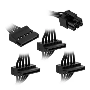 SATA-Modulkabel Kolink KL-CBR-SAT — modulares SATA-Stromverlängerungskabel für PSU-Anschlüsse