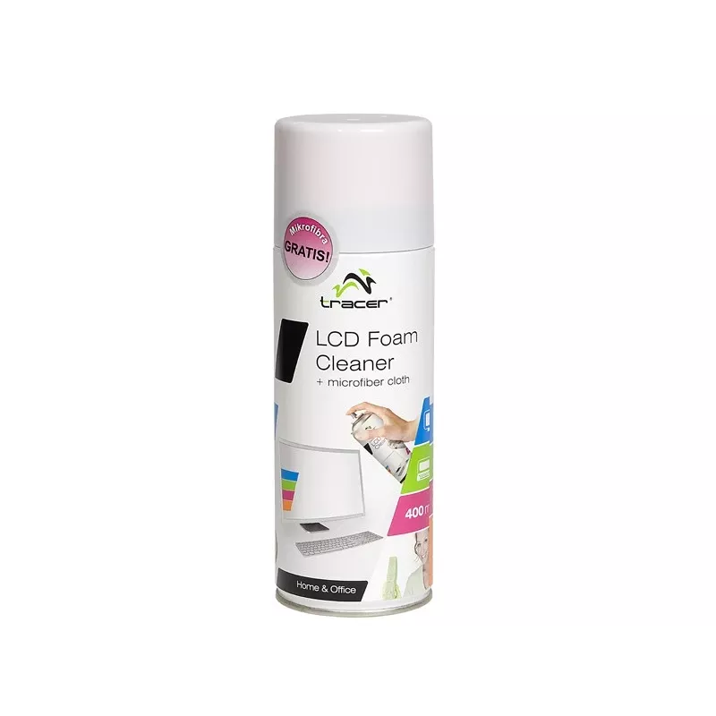 LCD-Schaumreiniger 400ml + Mikrofasertuch