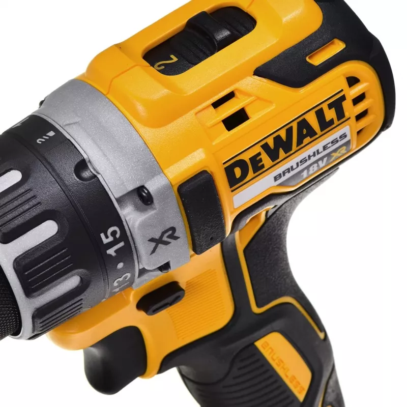 Akkuschrauber DeWalt DCD791D2-QW, 18V Li-Ion, 2×2Ah Akkus, Schnellspannbohrfutter 13 mm, 70 Nm, 1,5 kg