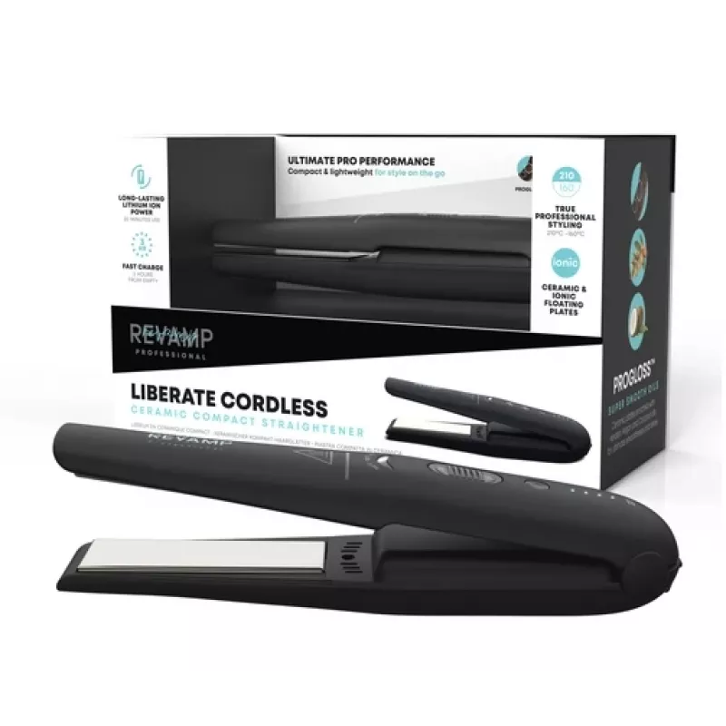 Haarglätter Revamp ST-1700X-EU2 kabellos Keramik kompakt schwarz, Modell ST-1700-EU2