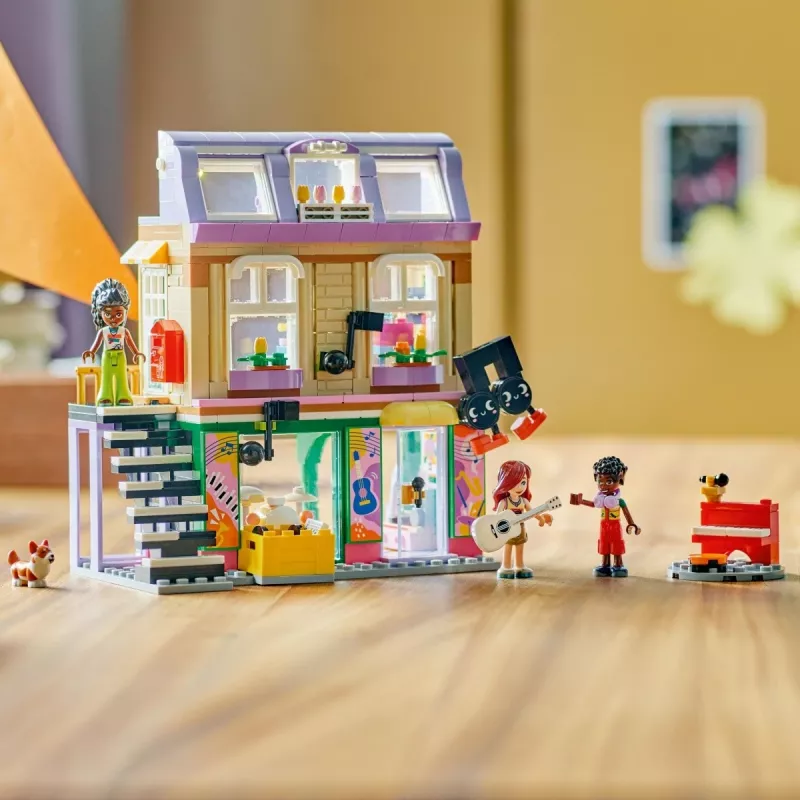 LEGO FRIENDS 42653 Musikgeschäft & Wohnung