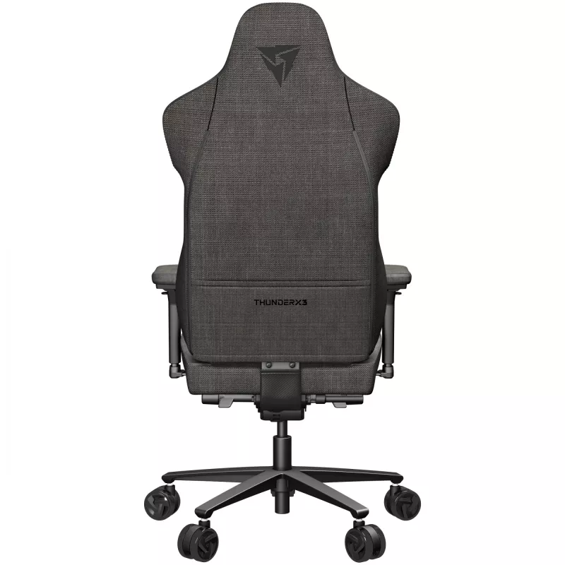 Universal-Gaming-Stuhl Thunder X3 CORE Loft — gepolsterte Sitzfläche und Rückenlehne, Höhe 134–144 cm, Sitzbreite 55 cm, schwarz