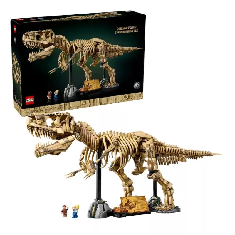 LEGO Dinosaurier-Skelette Tyrannosaurus 76968 Baukasten – baubares T. rex Skelettmodell