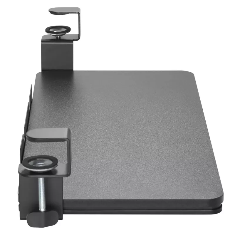 Maclean MC-839 Tastatur-Schublade | Untertisch-Schublade für Tastatur und Maus | Klemmbare Tastaturablage | Ergonomische Arbeitsplatzlösung