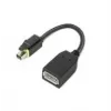 Lenovo 4X90Q93975 Videokabel-Adapter Mini DisplayPort DisplayPort Schwarz