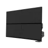 Ergotron LX Pro - Montagekit (Doppelarm) - modular - für 2 LCD-Displays - nebeneinander - Aluminium - Dunkelgrau - Bildschirmgröße: bis 68,6 cm (bis 27 Zoll) (45-686-293)