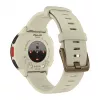 POLAR Smartwatch Polar Pacer, Größe S/L, schwarze Lünette mit lila Silikonarmband