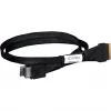 Internes SAS-Kabel RAIDSONIC MB206L-B schlank 50 cm SAS 8i auf OCuLink 4i