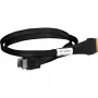 Internes SAS-Kabel RAIDSONIC MB206L-B schlank 50 cm SAS 8i auf OCuLink 4i