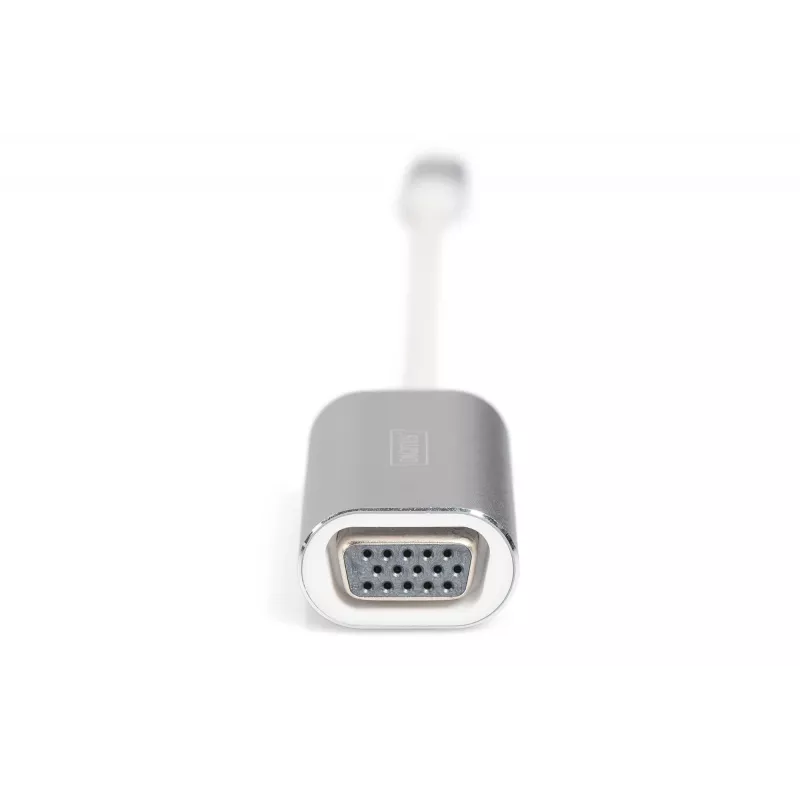 DIGITUS DA-70837 VGA-Adapter 1080p FHD auf USB 3.0 Typ C, Aluminium