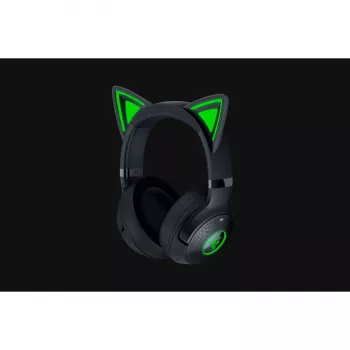 Headset Razer Kraken Kitty V2 BT — Kabelloses Bluetooth, ohrumschließend, Kopfbügel, 20–20000 Hz, 325 g, Schwarz