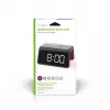 WCACQ30BK, Digitaler Wecker, rechteckig, schwarz, Acrylnitril-Butadien-Styrol (ABS)