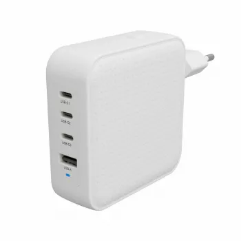 Hyper HyperJuice 100W USB-C GaN Travel Charger 3C+1A - Weiß (HJ1002WHWWGL)