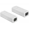 Mini DisplayPort Kupplung DeLOCK 65450 Weiß