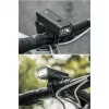 Rockbros Fahrradlicht + USB-C - USB-A Kabel 260 lm Schwarz