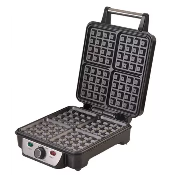 CAMRY Waffeleisen 1150 W Schwarz, Mehrfarbig, Einheitsgröße, CR 3025