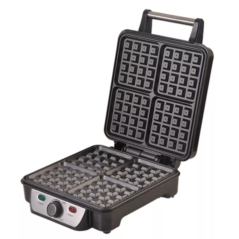 CAMRY Waffeleisen 1150 W Schwarz, Mehrfarbig, Einheitsgröße, CR 3025