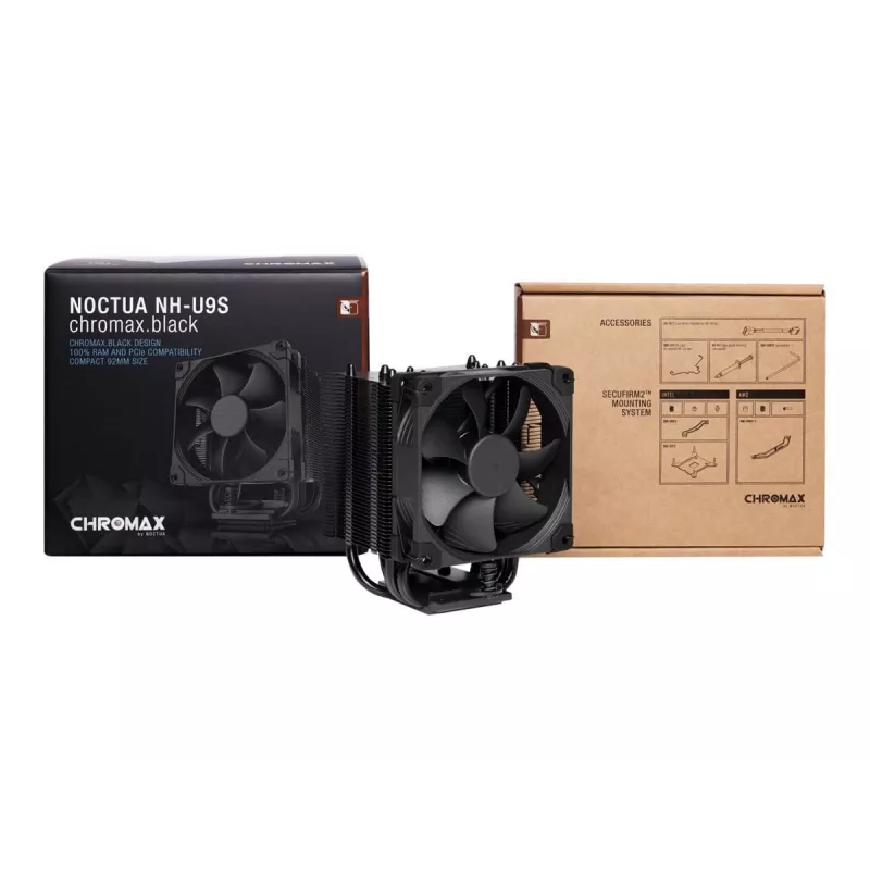 Noctua NH-U9S chromax.Schwarz CPU-Kühler