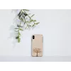 man and wood Handyhülle für iPhone XS Max – Apfelbaumholz, schwarz