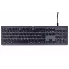 Kabelgebundene Tastatur CK-400 schwarz-grau
