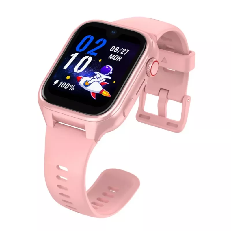 Smartwatch Stelio Junior Pro AI 4G ST-SWJ102-PK — Kinder-4G-Uhr, pink