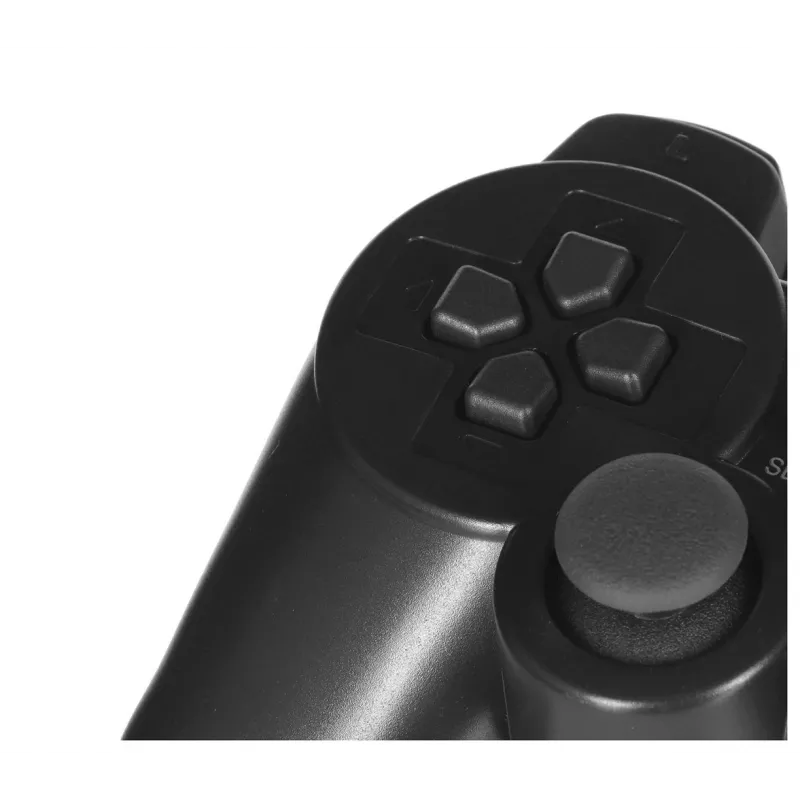 Gamepad VAKOSS GP-3925BK Schwarz kabellos RF analog/digital für PC und PlayStation 3, 12 Tasten, 2,4 GHz, Nano-Empfänger