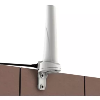Omnidirektionale 4 dBi 5G/LTE Antenne Poynting A-OMNI-0280-02-V1 SMA (Stecker) 2 m Kabel, Mast-/Wandmontage, weiß