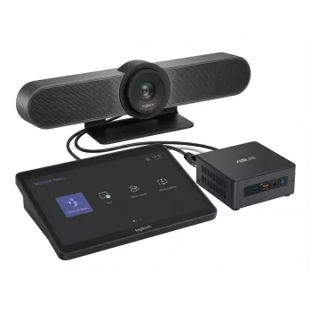 Konferenzgerät Logitech R Solution Teams Small i5 Cat5e TAPMUPMSTASU2 — Intel i5, Cat5e-Konnektivität