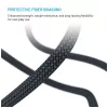 USB-C auf USB-C Magnetisches Geflochtenes Kabel FIXED FIXDBM-CC12-GR, USB 2.0, 1,2 m, grau