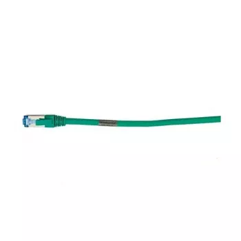Patchkabel RJ45 - CAT6A 500Mhz - 0,15m - grün - S-STP(S/FTP) - AWG26 - LSZH - Synergy 21
