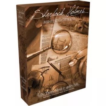 Sherlock Holmes Consulting Detective: The Thames Murders and Other Cases, Brettspiel