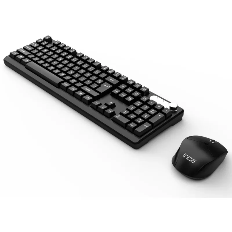 Inca IWS-549U Tastatur Maus enthalten Office RF Wireless USB QWERTY Türkisch Schwarz