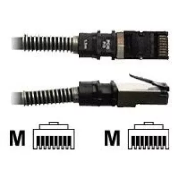 Netzwerkkabel PatchSee PCI6 FTP Schwarz Cat6a 2,1m