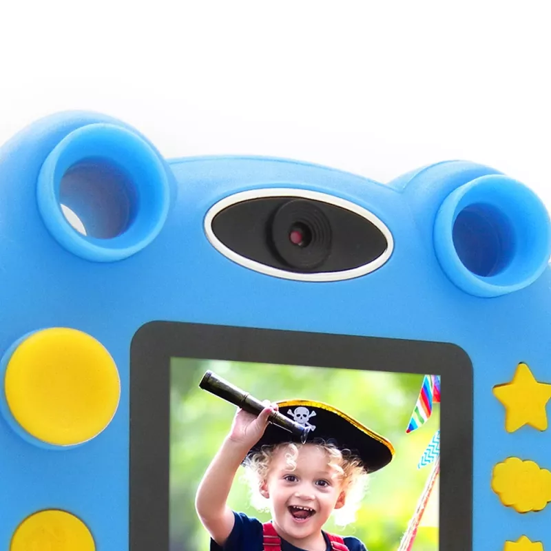 Easypix Kiddypix Blizz 2 Megapixel blaue Digitalkamera