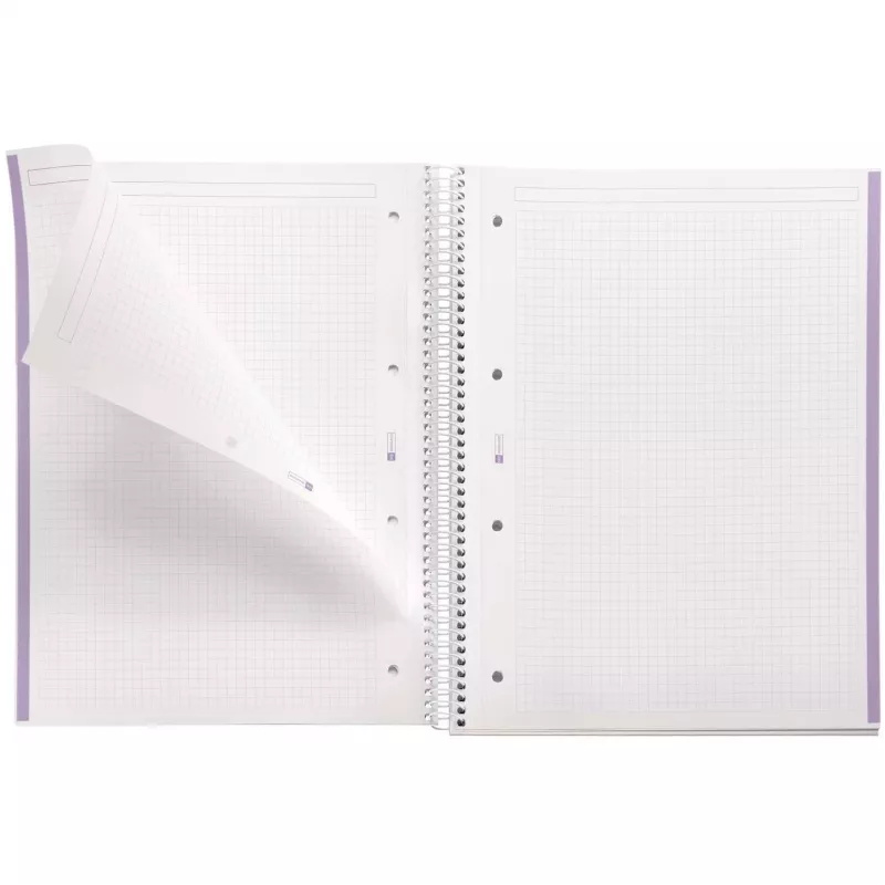 MIQUELRIUS College Notizbuch Emotions 1 kariert DIN A4 Innenrand (A460533)