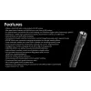 Handtaschenlampe Nitecore MH12 Pro Schwarz LED 3300 lm USB-aufladbar 5300 mAh, Aluminium, 138,5 mm, 81,5 g, wasserdicht 2 m