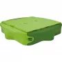 Sandkasten Simba-Dickie BIG 800056733, Kunststoff, 1380×1380 mm, integrierte Sitzbänke, grün