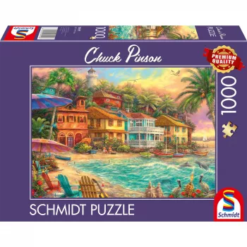 Chuck Pinson: Inselzeit, Puzzle 1000 Teile