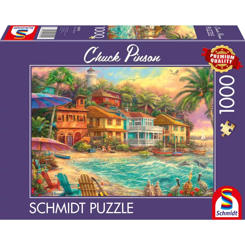 Chuck Pinson: Inselzeit, Puzzle 1000 Teile