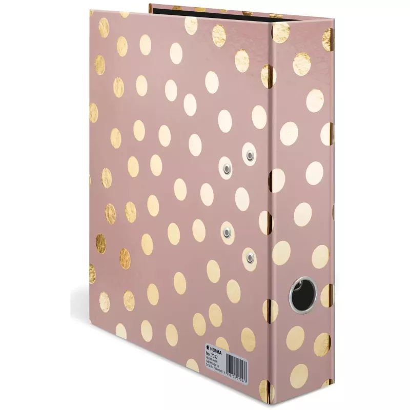 Ringbuch HERMA 7057 A4 Gold Pink