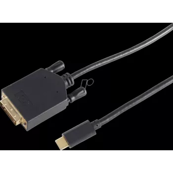 shiverpeaks BS10-58185 Videokabel-Adapter 1,8 m DVI-D USB Type-C Schwarz (BS10-58185)
