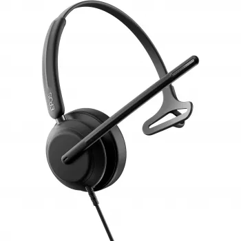 Epos IMPACT 730T, Mono-Headset, kabelgebunden, MS Teams-zertifiziert, 3 digitale Mikrofone, Super-Wideband-Technologie